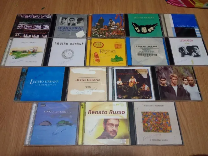 coleção CDs legião urbana