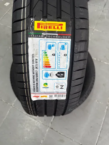 Pneu 205/55r17 Pirelli Scorpion 91v Índice De Velocidade V