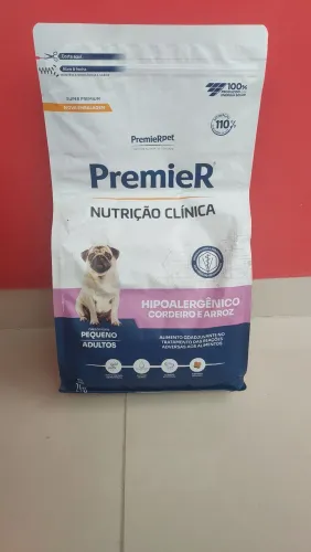 Ração Premier Nutrição Clínica Hipoalergênica Cordeiro e Arroz 2 kg
