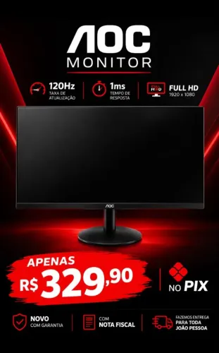 Monitor AOC 120hz 1Ms Full Hd