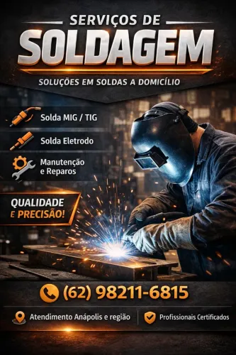 Solda em geral a domicílio