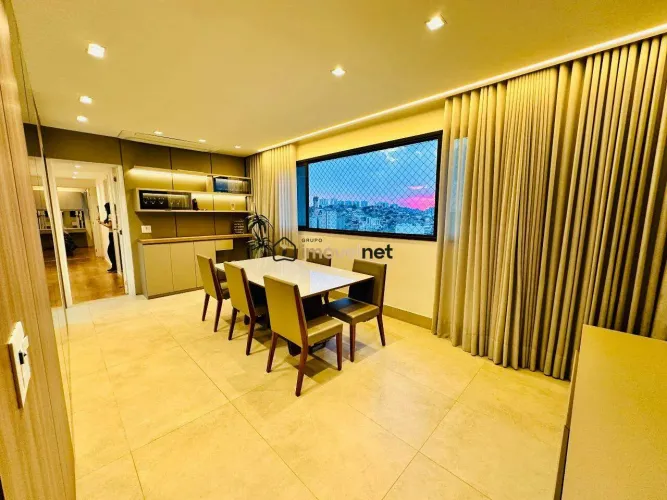 Apartamento novo, 3 quartos, andar alto e lazer completo