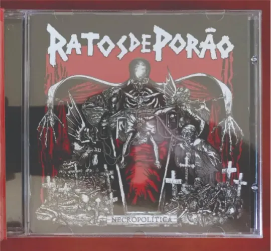 CD - Ratos de Porão - Necropolítica - 2022 (NOVO NÃO LACRADO)