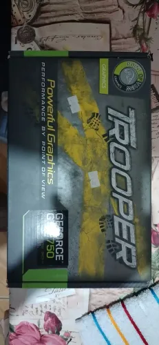 Placa de video GTX 750 1gb