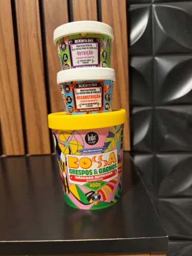 Kit com 3 máscaras Lola Cosméticos