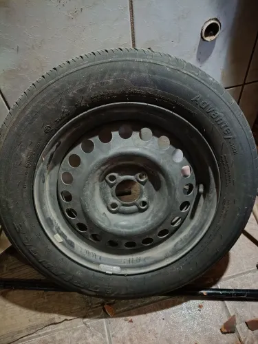 Estepe aro 15 Nissan barato pneu zerado 