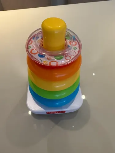 Pirâmide de argola fisher price 