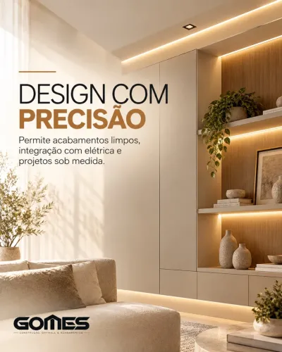 Gesso, Drywall e Steel Frame em Itajaí - GOMES