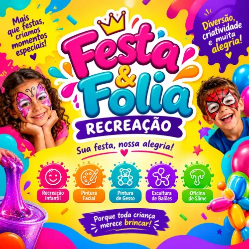 ?Festa & Folia Recreação ?