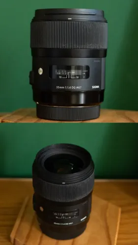 Objetiva Sigma 35mm F/1.4 Art Dg Hsm Para Canon