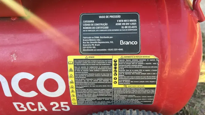 Compressor branco bca 25