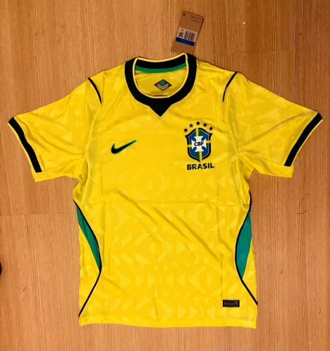Camisa Brasil Copa 2026 1:1 Modelo Jogador - Tamanho M ou G