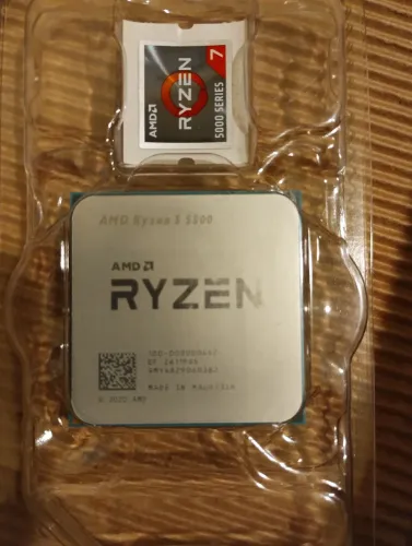 Upgrade AMD Ryzen 5 5500 + 8GB RAM DDR4 + Air Cooler RGB (Completo)