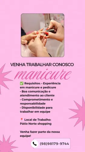 Vaga de manicure