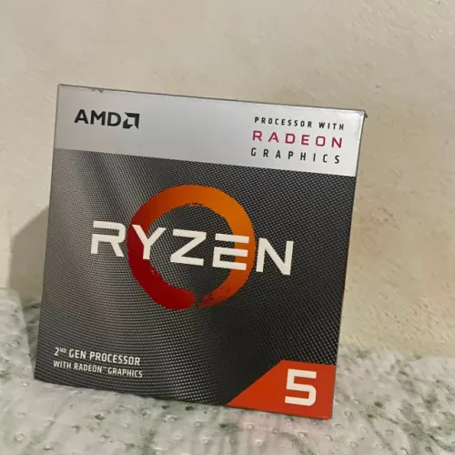 Processador Amd Ryzen 5 3400g + Cooler Usado (Usado)