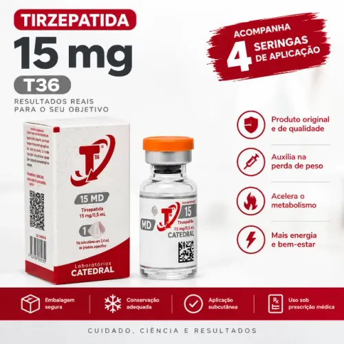 Tirze T36 15Mg - Segurança e coinfiabilidade.