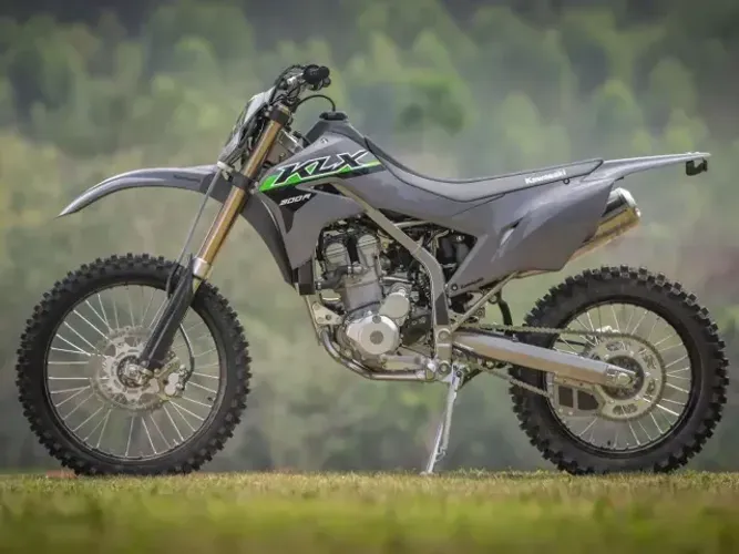 KAWASAKI KLX 300 R CINZA