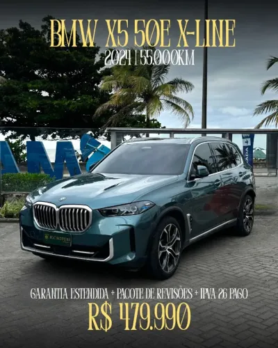 BMW X5 Xdrive 50E 3.0 X-line Aut. (hibrido) 2024