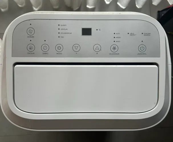 Ar condicionado portátil 12.000 btus refrigera e aquece