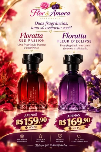Promoção Perfume Floratta lançamento Lacrado