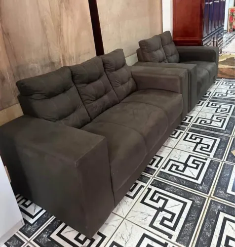 Sofá almofadado novo na promoção ?