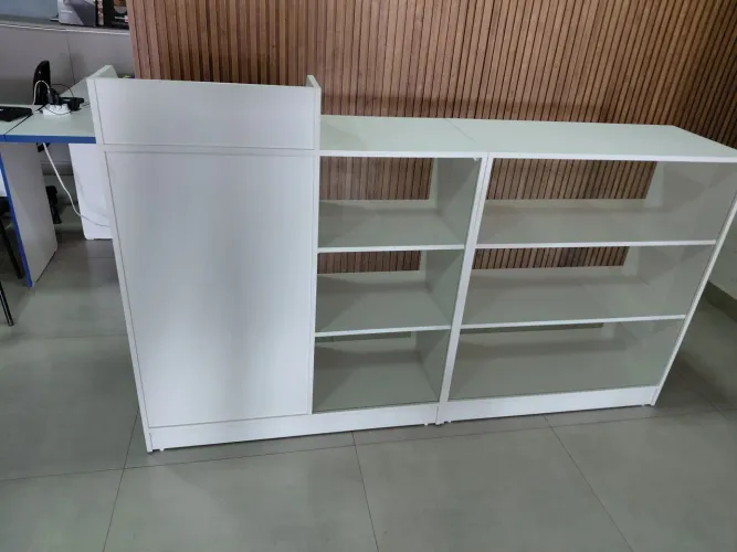 Kit Balcão Caixa +Balcão Vitrine