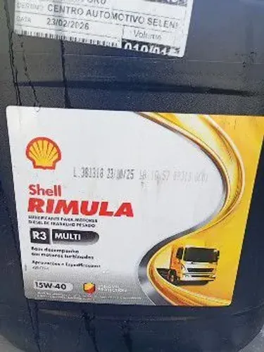 Oleo Remula R3 multi 15w40 pra caminhão