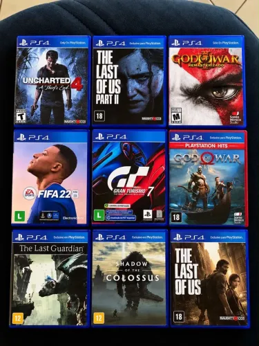 Combo Jogos PS4