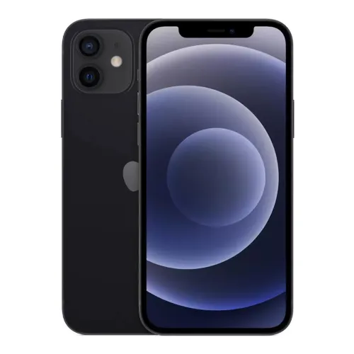 Apple iPhone 12 (64 Gb) - Preto + Carregador (Usado)