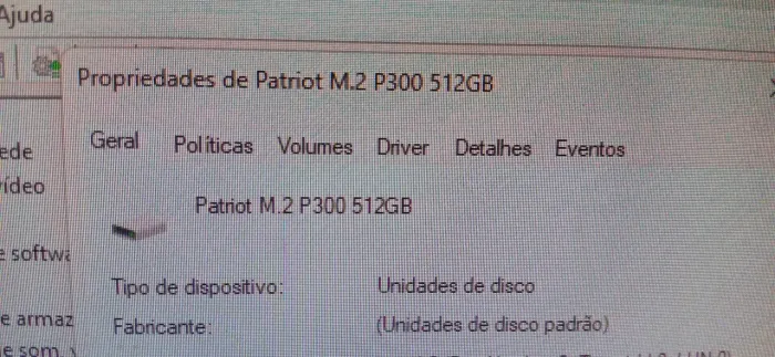 SSD NVME 512GB