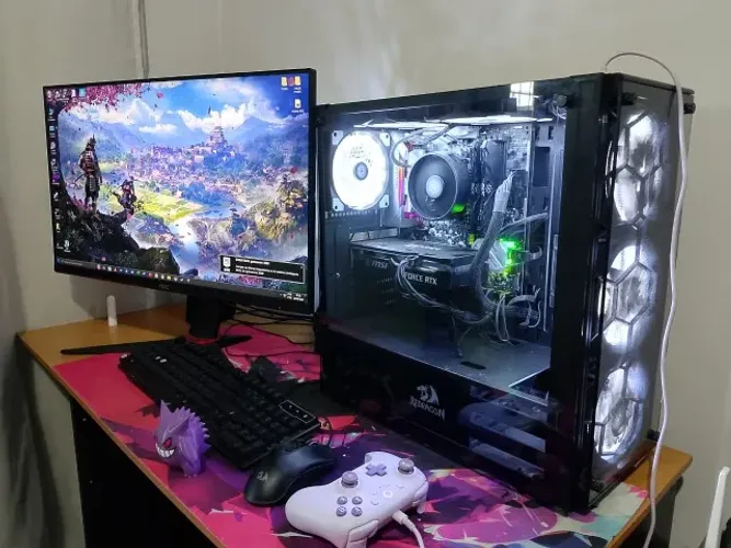 PC GAMER - RYZEN 7 5700X + RTX 3050 8GB MSI - 16GB RAM