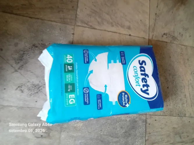 FRALDA GERIÁTRICA EG PACOTÃO 40 UN