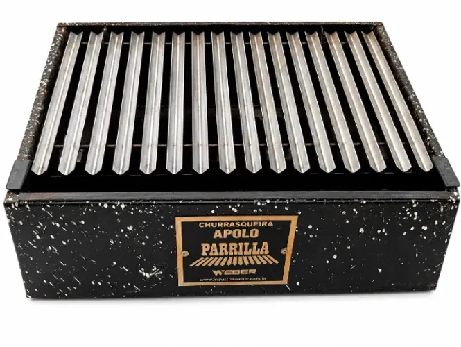 Churrasqueira Parrilla Mini Apolo Weber (Completa na Caixa)