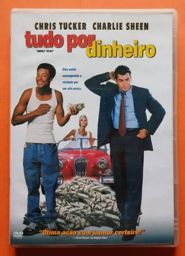Dvd Tudo por Dinheiro - Chris Tucker - Charlie Sheen