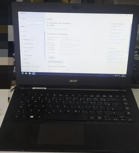 Notebook Acer ES1-411 para estudar e trabalhar
