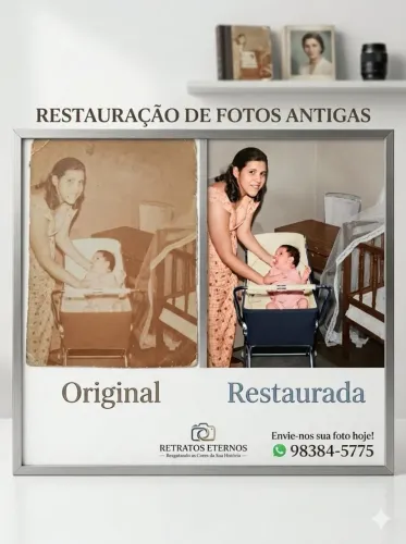 ? RESTAURAÇÃO DE FOTOS ANTIGAS ?