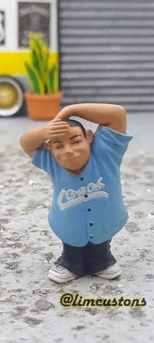 Miniatura Homies Locsters escala 1:24