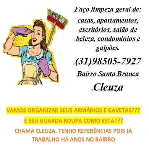 FAXINA E ORGANIZAÇÕES