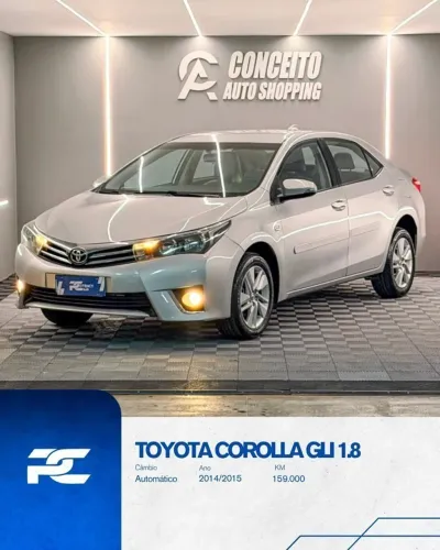 Toyota Corolla GLI 1.8 Flex 16V Aut. 2015