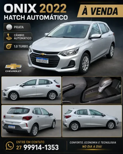 Chevrolet Onix Hatch 1.0 12V TB Flex Aut. 4P 2022