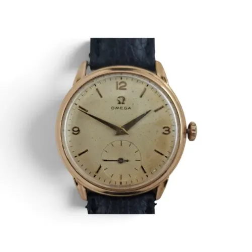Relógio Omega à Corda Mod 2307 Cal 265 Ouro 18 K Swiss