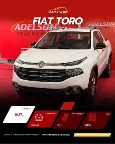 Fiat Toro Volcano 2.0 16V 4X4 TB Diesel Aut. 2018