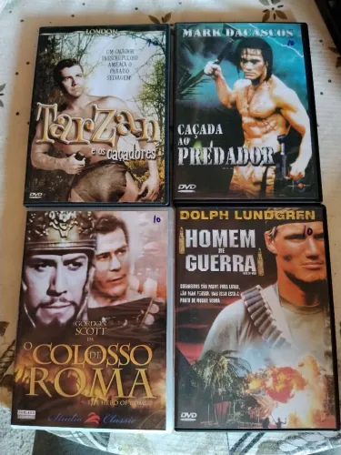 DVDs diversos R$ 25,00 cada