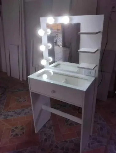 Penteadeira camarim princesa com iluminação