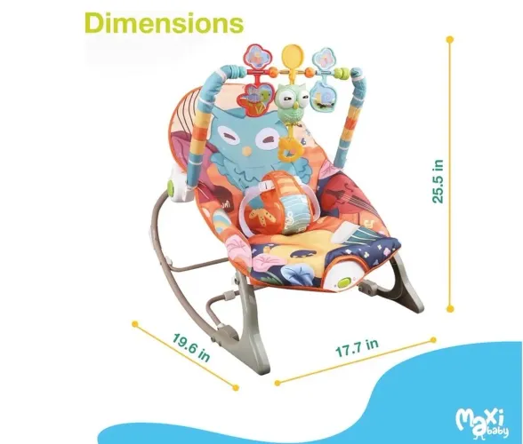 Cadeira de descanso e balanço maxi baby (SEM MARCAS DE USO). Novo.