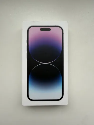 Caixa Iphone 14 pro roxo original Apple