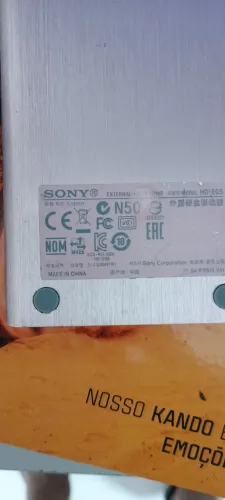 HD externo Sony 500GB