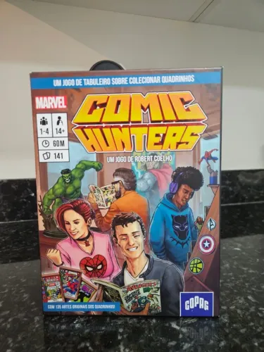 Marvel Comic Hunters - Copag | Praticamente Novo!