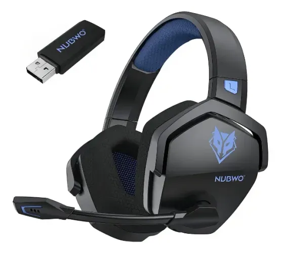(NOVO) Headset Gamer Sem Fio NUBWO G06 Tri-mode Preto