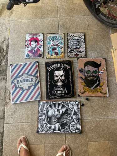 Quadros barbearia
